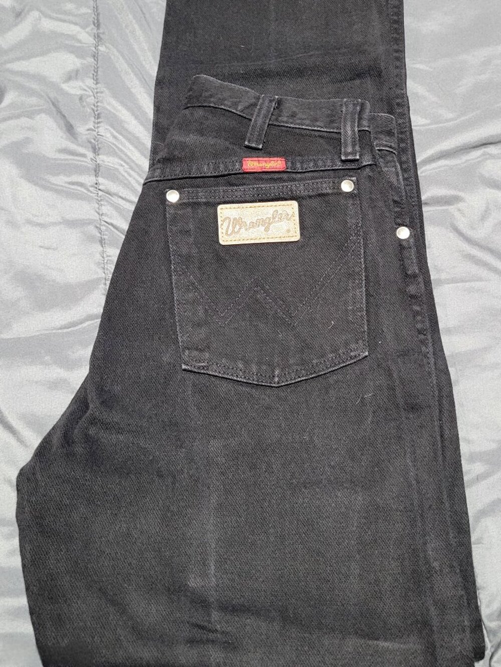Vintage 1980s Wrangler Cowboy Cut, ProRodeo Black Jeans